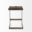 Mercana Kiran 17" x 17" x 26" Solid Wood Stool