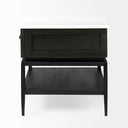 Mercana Divina 22" x 22" x 22" Solid Wood Side Table