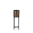 Mercana Sowerberry 8.7" x 8.7" x 24" Metal Pot