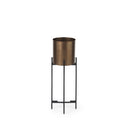 Mercana Sowerberry 8.7" x 8.7" x 24" Metal Pot