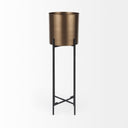 Mercana Sowerberry 10.8" x 10.8" x 33.1" Metal Pot