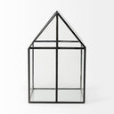 Mercana Sikes 10" x 10" x 16.1" Glass Box
