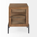 Mercana Arelius 20" x 18.8" x 26" Solid Wood Side Table