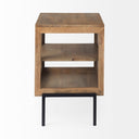 Mercana Arelius 20" x 18.8" x 26" Solid Wood Side Table