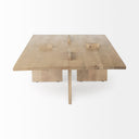 Mercana Aida 56" x 34" x 15.5" Solid Wood Coffee Table
