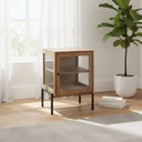 Mercana Arelius 20" x 18.8" x 26" Solid Wood Side Table