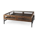 Mercana Arelius 43.5" x 43.5" x 15" Coffee Table