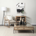 Mercana Arelius 43.5" x 43.5" x 15" Coffee Table