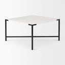 Mercana Lucas 30" x 30" x 17" Metal Coffee Table