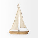 Mercana Tartane 22" x 2.3" x 32" Solid Wood Decorative Object