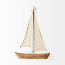 Mercana Tartane 22" x 2.3" x 32" Solid Wood Decorative Object