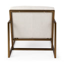 Mercana Armelle 28.3" x 33.1" x 29.9" Fabric Side Chair
