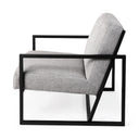 Mercana Armelle 28.3" x 33.1" x 29.9" Fabric Side Chair