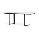 Mercana Tanner 71" x 35" x 30" Metal Dining Table