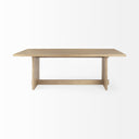 Mercana Aida 84" x 42" x 30" Solid Wood Dining Table