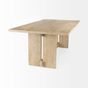 Mercana Aida 84" x 42" x 30" Solid Wood Dining Table