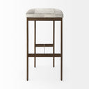 Mercana Millie 16.8" x 17.8" x 30" Metal Stool