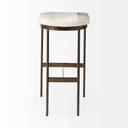 Mercana Millie 16.8" x 17.8" x 30" Metal Stool