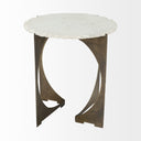Mercana Reinhold 20" x 20" x 21" Metal Side Table