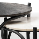 Mercana Etienne 23" x 23" x 24.3" Side Table