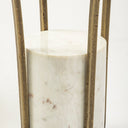 Mercana Jacinta 21" x 21" x 24" Metal Side Table