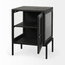 Mercana Arelius 20" x 18.8" x 26" Solid Wood Side Table