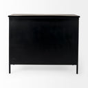 Mercana Aurelia 40.5" x 16" x 33" Glass,Iron Accent Cabinet
