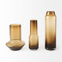 Mercana Amrita 8.3" x 8.3" x 9.7" Glass Vase