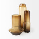Mercana Amrita 4.7" x 4.7" x 15.9" Glass Vase