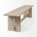 Mercana Aida 66" x 16" x 18" Solid Wood Bench