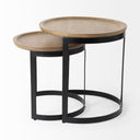 Mercana Aisley 19" x 19" x 19.3" Side Table