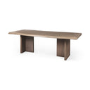 Mercana Konstantin 94" x 40" x 30" Solid Wood Dining Table