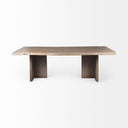 Mercana Konstantin 94" x 40" x 30" Solid Wood Dining Table