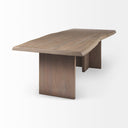 Mercana Konstantin 94" x 40" x 30" Solid Wood Dining Table