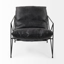 Mercana Leonidas 29.5" x 28.3" x 35.4" Fabric Side Chair