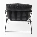 Mercana Leonidas 29.5" x 28.3" x 35.4" Fabric Side Chair