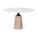 Mercana Maxwell 48" x 48" x 30" Solid Wood Dining Table