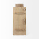 Mercana Aida 76" x 16" x 36" Solid Wood Console Table