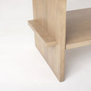 Mercana Aida 76" x 16" x 36" Solid Wood Console Table