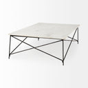 Mercana Lorlei 53" x 35" x 15.5" Stone Coffee Table