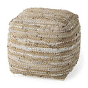 Mercana Aadhya 16" x 16" x 16" Pouf