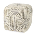 Mercana Amaya 16" x 16" x 16" Pouf