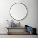 Mercana Aida 66" x 16" x 18" Solid Wood Bench