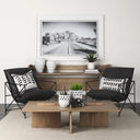 Mercana Aida 56" x 34" x 15.5" Solid Wood Coffee Table
