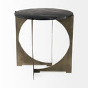 Mercana Reinhold 21" x 21" x 21" Metal Side Table