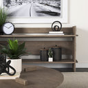 Mercana Aida 76" x 16" x 36" Solid Wood Console Table