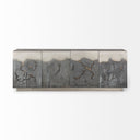 Mercana Roxdale 82" x 18" x 29" Iron Sideboard