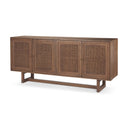 Mercana Grier 72" x 18" x 31" Solid Wood Sideboard