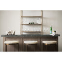 Mercana Millie 16.8" x 17.8" x 30" Metal Stool