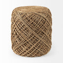 Mercana Allium 15.8" x 15.8" x 17.8" Jute Pouf